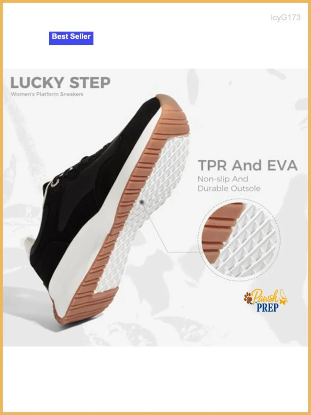 Women's Fashion Platform Sneakers Comfortable Breathable Running Walking Shoes